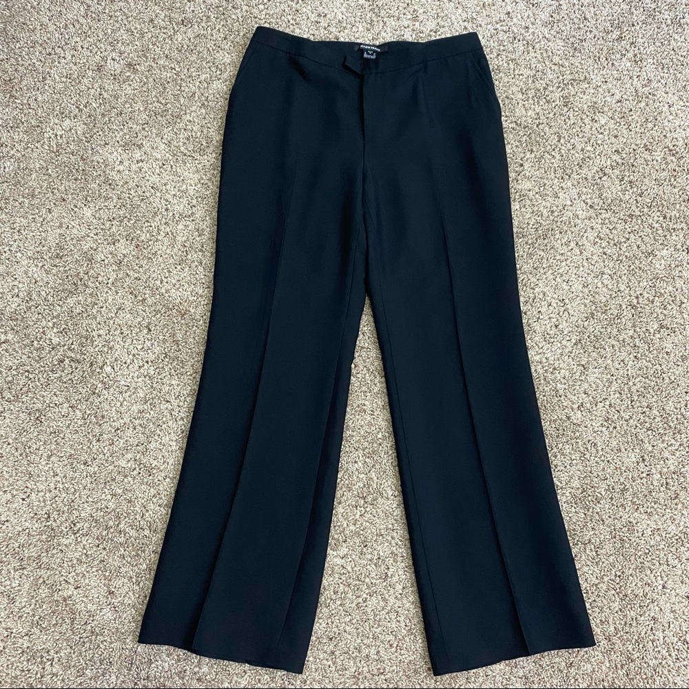 NWT Ellen Tracy. Ladies Size 14P. Black Dress Pants